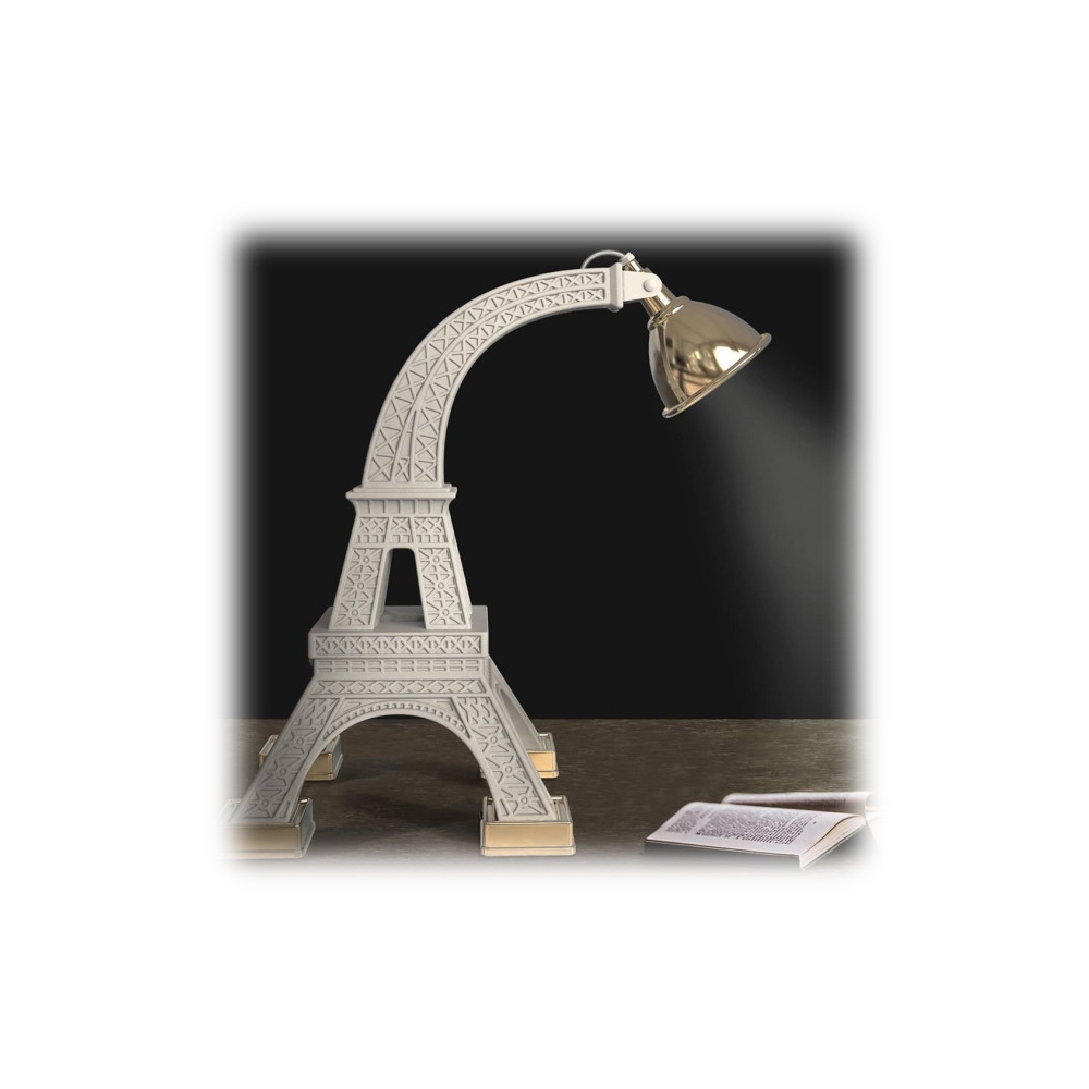 QEEBO Paris White Table Lamp L33.5 W46 H60cm
