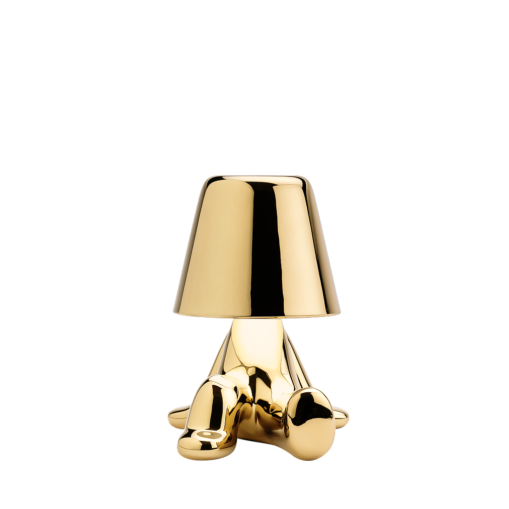 QEEBOO Golden Brothers Bob Table Lamp L17 W19 H24cm