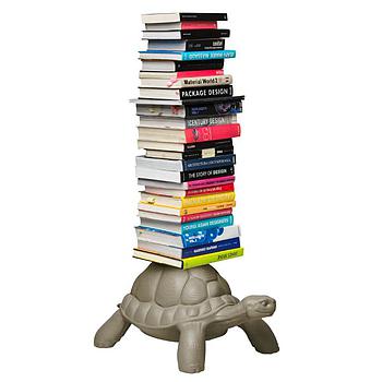 QEEBOO Turtle Carry Bookshelf Dove Grey L40 W58 H93cm